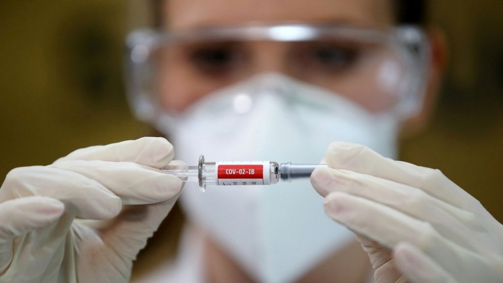 A covid-19 vaccine candidate (photo: bbc) 